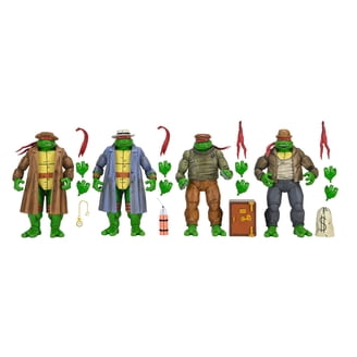 NECA, 4 Pack, Teenage Mutant Ninja Turtles Dimension X-Mas