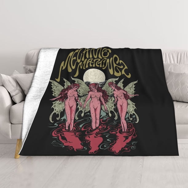 Manta de aire acondicionado Melanie Martinez, manta de felpa de franela suave, manta de cama, manta de sofá para adolescentes, niños, niñas, niños, hombres, mujeres