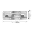 thumbnail image 2 of Raindrops HOMEMAXS 1 Set Range Hood Mounting Hardware Stainless Steel Bracket and Plate for Secure Professional Installation, 2 of 8