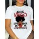 thumbnail image 1 of Virgo Print Crew Neck T-shirt, Short Sleeve Casual Top For Summer & Spring, Women's Clothing Tee For Adult, Men, Women, Teen, Teenager, Adolescent, Youth, 1 of 5