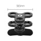 thumbnail image 3 of Ball Clamp 3 Holes Diving Lights Arm Ball Butterfly Clip Mount Bracket for Action Camera Flashlight, 3 of 5