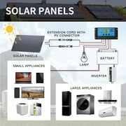 ALLPOWERS 100 Watt Solar Panel, Flexible, Monocrystalline, IP68 Waterproof, Portable Solar Panel Charger for Camping, RV, Motorhomes, Home Backup, Generator, Power Station, PV Charging