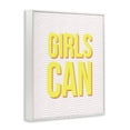 thumbnail image 4 of Stupell Industries Inspiring Girls Can Typography Painting White Framed Art Print Wall Art, 16 x 20, 4 of 10