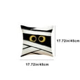 thumbnail image 3 of QTOCIO Halloween Decorative Sets Linen Printed Cushion Home Sofa Cushion Sets, 3 of 6