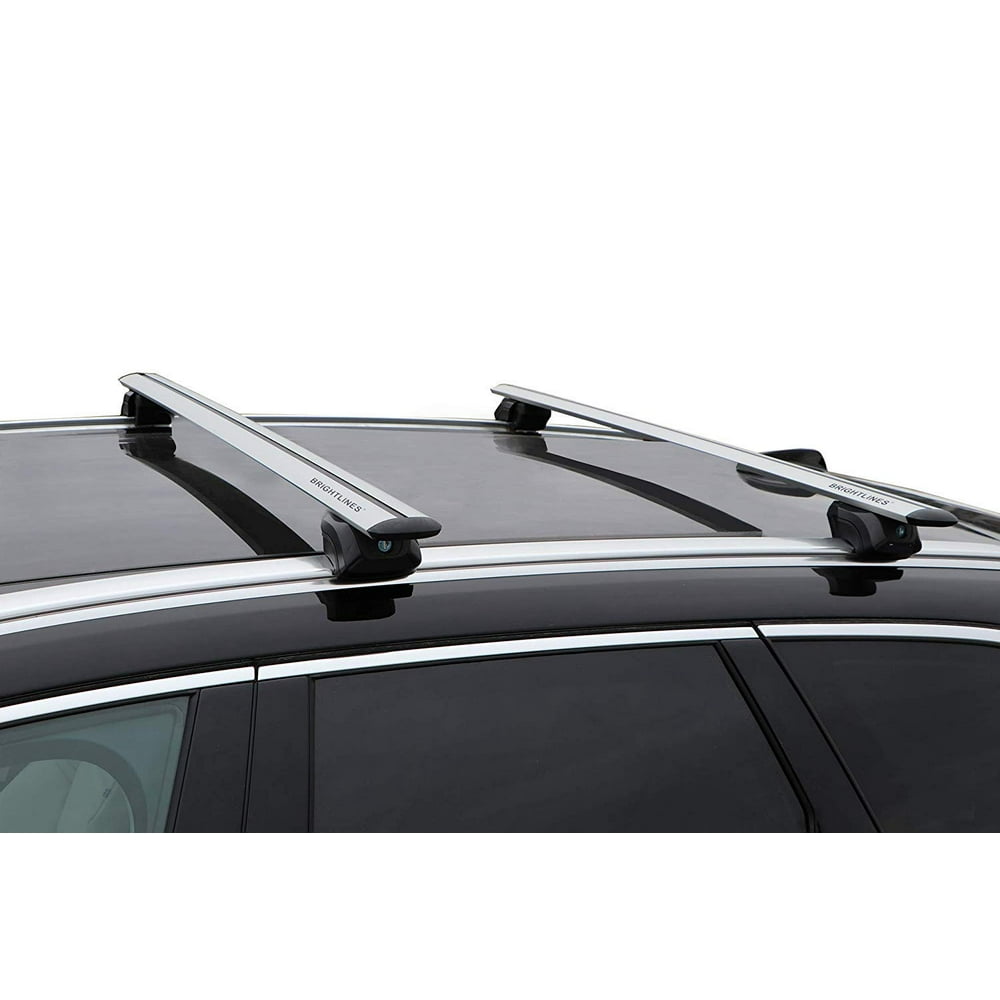 BRIGHTLINES Roof Rack Cross Bars Compatible with Volvo XC60 XC90 2018-2021 - Walmart.com 2018 Volvo Xc90 Roof Rack Cross Bars