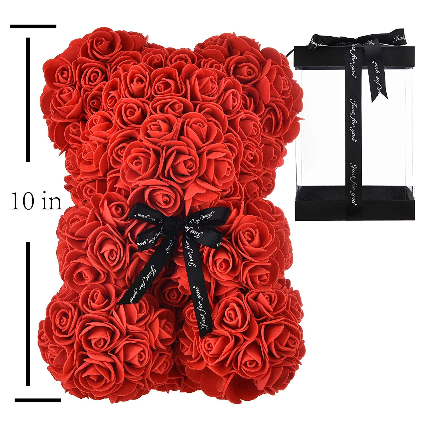bear made of roses near me