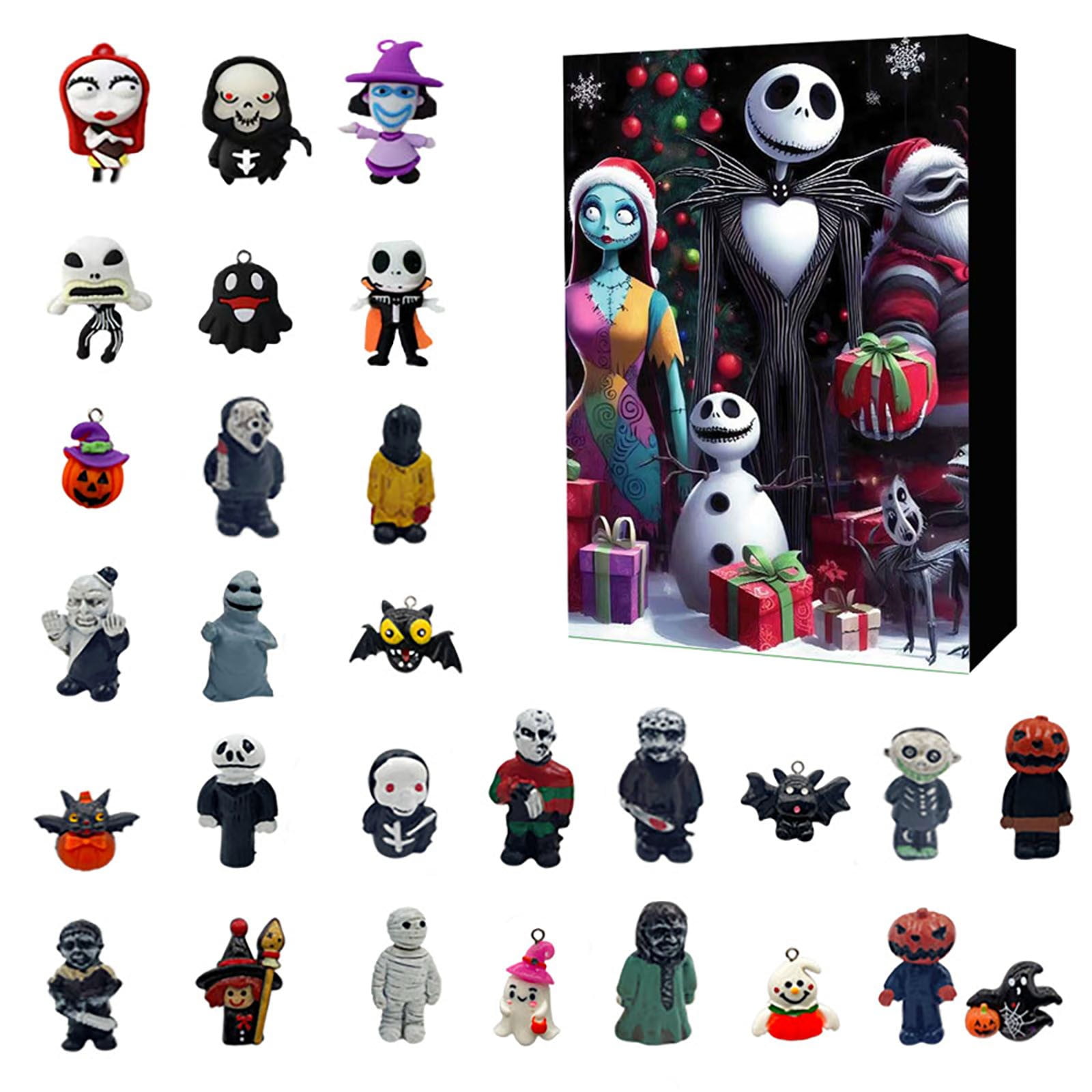 Calendrier De L'Avent 2025 - Calendrier De L'Avent Halloween - Boîte Mystère Avec