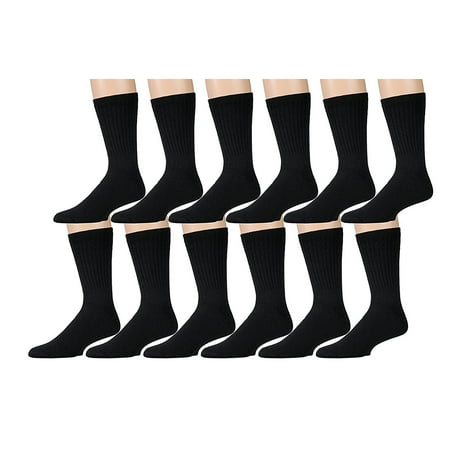 Yacht & Smith Merino Wool Socks for Hiking, Trail, Hunting, Winter, (12 Pairs Black, Childrens (Best Socks For Winter Hunting)