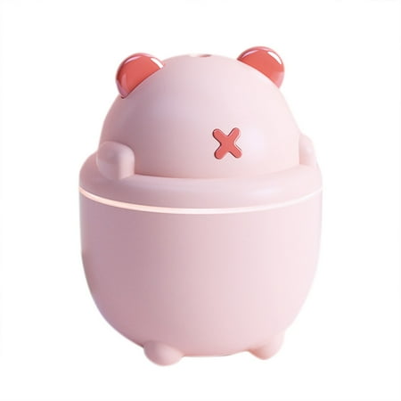 

Humidifier Cute Lasting Colorful Bear Silent Nano Spray Car Light Household Humidifier Humbler Device
