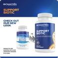 thumbnail image 5 of Premium Probiotic for Men and Women, No Refrigeration Required – Saccharomyces, Lactobacillus, Bifidobacterium Strains – Daily Digestive Supplement | Support Biotic (60 Capsules), 5 of 5