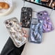 thumbnail image 2 of Funda para teléfono iPhone 13, diseño de burbujas onduladas con forma de agua, 2 of 7