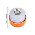 thumbnail image 2 of V16 Emergency Warning Light | Amber White LED Light With Base For Vehicle | Roadside Signal Lamp, 2 of 3