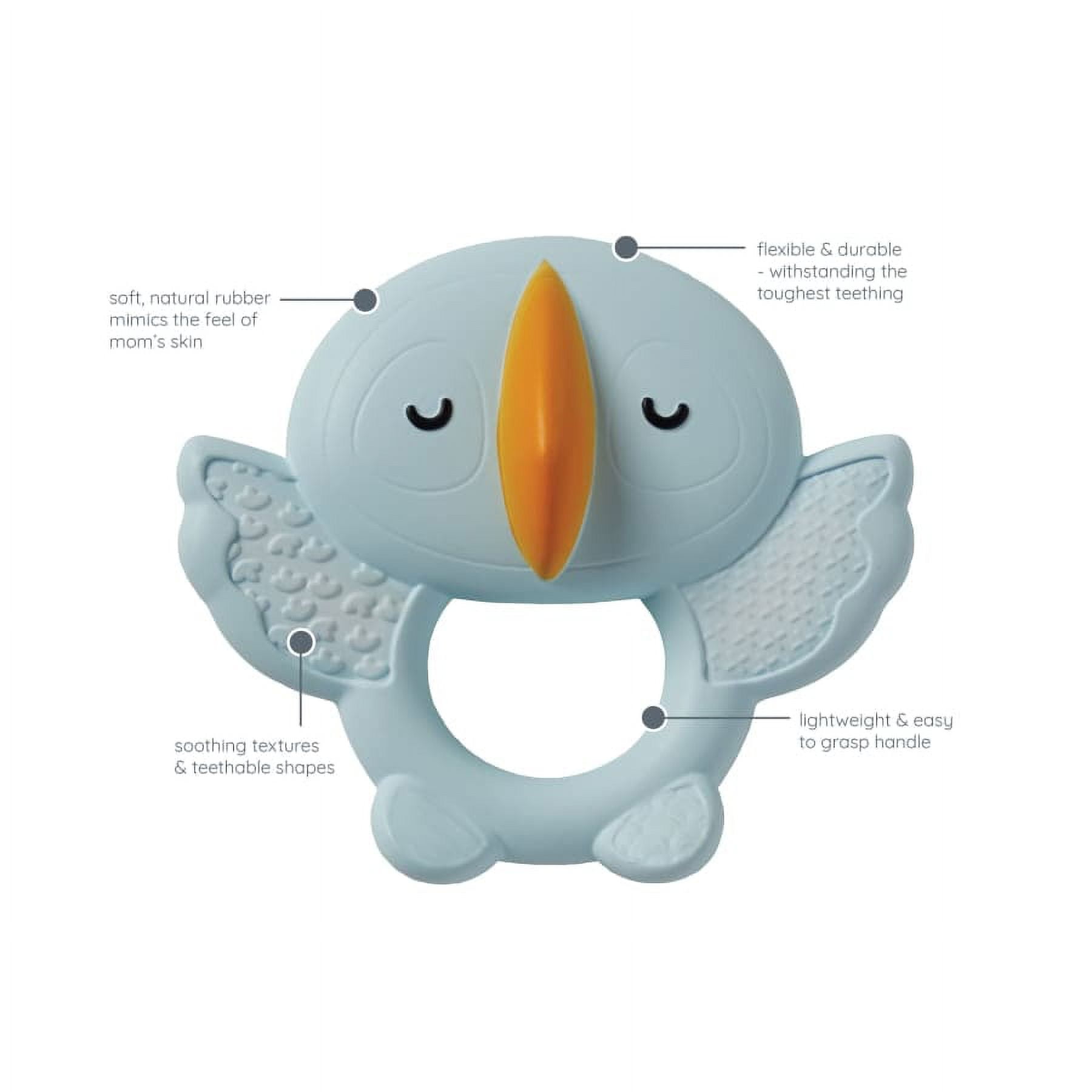Squeeze & Teethe Textured Pal™ - Bunny – Infantino