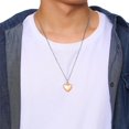 thumbnail image 4 of Collier d'Urne Commémorative Ouvrante Mode Amour Coeur pour Amour Mode Mignonne Fête Jour d'Action de Grâce Rose Doré, 4 of 9