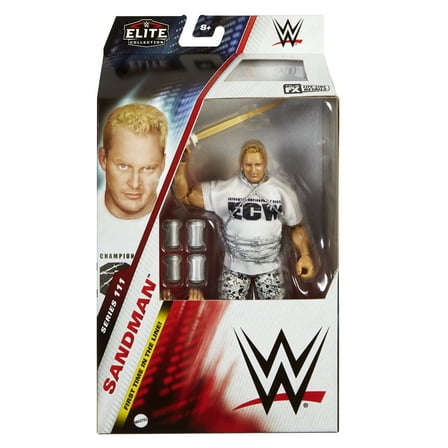 Sandman (White & Black) - WWE Elite 111 Mattel WWE Toy Wrestling Action Figure