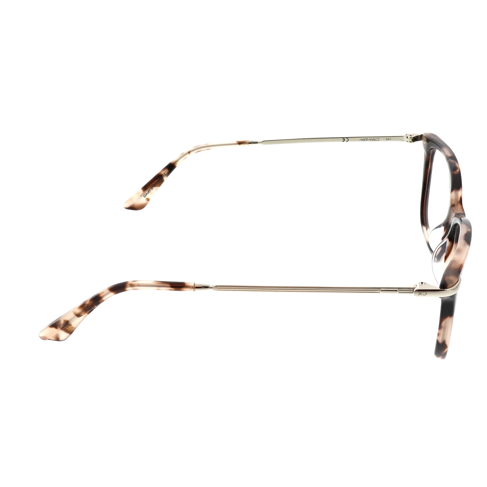Calvin Klein Womens CK22501G Rx'ble Eyeglasses with Case, Rose Tortoise