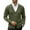 Army Green, variant on Mens Cardigan Sweater Casual Slim Fit V-Neck Button Down Knitted Sweaters