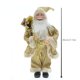thumbnail image 3 of Adorno de muñeca de Papá Noel con lentejuelas azules de tela nueva para Navidad de 2024, 3 of 5