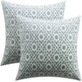 thumbnail image 1 of Fundas de almohada de doble cara, bordadas, estilo bohemio, para cama, decorativas, con textura tribal, cuadradas, hechas a mano Ofspeizc WMPH-1591-2, 1 of 7