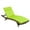 Multibrown/Green, variant on GDF Studio Olivia Outdoor Wicker Adjustable Chaise Lounges with Cushion, Set of 2, Multibrown and Blue