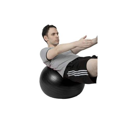 Mind Reader 65 CM Yoga Ball - Black