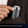 thumbnail image 4 of tredstone Trousse Imperméable de Rasage et de Soins de Barbe Mini Corps en Métal Facile à Nettoyer Poignée Facile Barbe Faciale Gris, 4 of 6