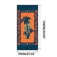 thumbnail image 2 of Harlier Cartoon Beach Towel, Soft Microfiber with A Tropical Design, 30" x 70", Quick Dry, Sand Free, Thin Lightweight Compact for Travel Swimming Bath for Adults (Skateboard Coconut Tree), 2 of 5