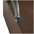 thumbnail image 4 of DecMode 18" x 11" Brown Wood Hidden Drawer Tray with Black Metal Handles, 1-Piece, 4 of 8