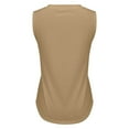 thumbnail image 5 of Uooqdmx Womens Tank Tops Loose Fit, V Neck Tank Tops for Women, Sleeveless Tops for Women, Basic Tank Tops for Women, Loose Tank Tops for Women, Khaki XL, 5 of 5