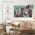 thumbnail image 5 of Elephant Stock Three Horses Neigh Wall Art - Horizontal Canvas Wall Art - Living Room Wall Decor - Animal Canvas - Teal And Purple Decor By Surma & Guillen - 12" x 8", 5 of 8
