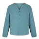 thumbnail image 4 of Blusa de manga larga retro informal con botones de tubo abierto y cuello en V para mujer Fridja czfsfas3802, 4 of 5