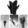 thumbnail image 2 of Compression Lightweight Sport Running Gloves Liner Gloves- Black-Men & Women, 2 of 6