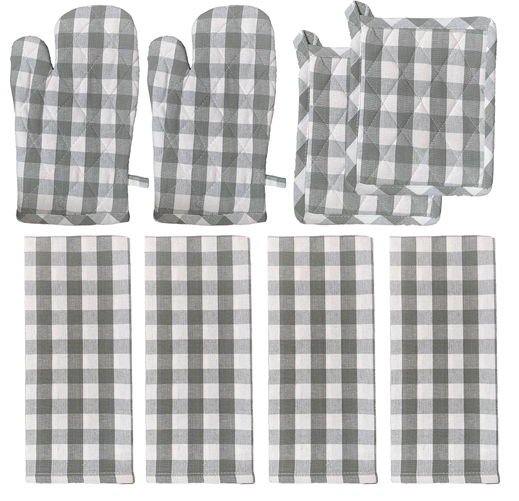 Placemats Towels Home Collection-Chef Themed Choice Of Potholders cloth Mitt 