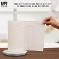 thumbnail image 6 of Radicaln White Marble Star Paper Towel Holder 12.5" Stone Paper Towel Organizer for Countertop Storage, Kitchen Essentials, Stylish Freestanding Toilet Paper Roll Stand for Bathroom Décor, 6 of 7