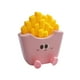 thumbnail image 2 of Lámpara de noche de silicona para guardería, lámpara de mesa portátil con forma de papas fritas y control táctil Rosa, 2 of 9