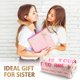 thumbnail image 2 of LHSHID Sister Birthday Gifts Sister Gifts Blanket Sister Gifts from Sister Gifts for Sister on Mothers Day Christmas Sisters Day Gifts to My Sister Throw Blanket 50"x60", 2 of 7