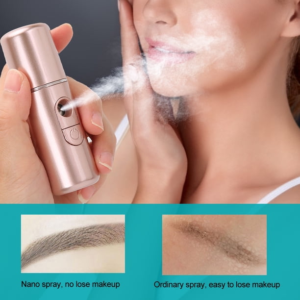 Pulverizador Hidratante, Nano Mist Para Humidificador Facial Portátil Sprayer, La Mejor Herramienta De Belleza Para For Aerosoles Y Rocíos El Cuidado De La Piel 20 Ml(Rosado) Unbranded 1412200087411