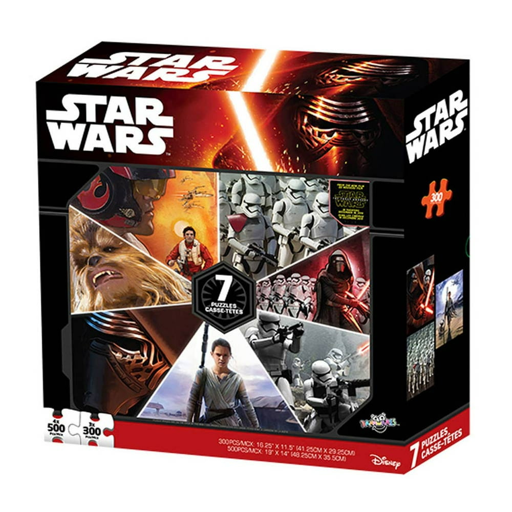 Star Wars 7Puzzle Set [500 and 300 Pieces]