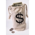 thumbnail image 2 of Costumes For All Occasions FM66567 Money Bag, 2 of 2