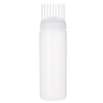 thumbnail image 2 of Botella aplicadora de peine de raíces, botella exprimible/herramientas para permanente/peinado multifuncional para el cabello Blanco, 2 of 9