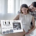 Baby Sonogram Frame Ultrasound Photo Frame with Countdown Weeks 24.1