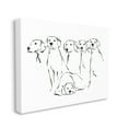 thumbnail image 4 of Stupell Industries Minimal Dogs Doodle Animals & Insects Painting Gallery Wrapped Canvas Art Print Wall Art, 48 x 36, 4 of 8