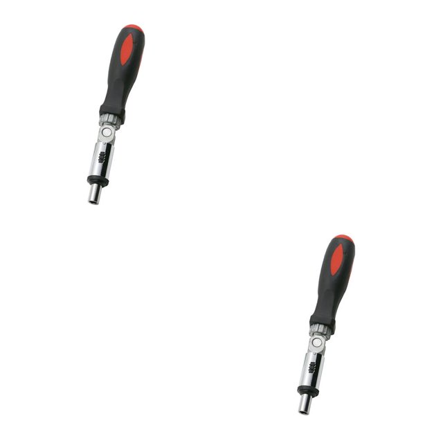 Advancent Ratchet Screwdriver Machine Repair PU Self-adhesive 1/4 Repairing Interface Tools Lock Driver Non-slippery Maintenance No.1 2piezas