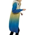 thumbnail image 1 of Womens Tops Long Sleeve Long Sleeve Womens Tops Womens Gradient Loose Long Sleeve Hoodie Sweater Top Long Coat Womens Long Sleeve Tops Long Sleeve Sweaters for Women Tops Long Sleeve, 1 of 5
