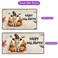 thumbnail image 5 of Happy Halloween Devon Rex Witches Hat Pumpkin Carving Desk Mat Full Keyboard Mouse Pad Cat Lover Kitten Owner Gifts Large Mousepad - 02019, 5 of 5