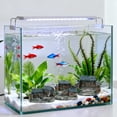 thumbnail image 4 of Resin Aquarium Ornament Mini Cottage House Fish Tank Decoration Rural Village Landscape Decor for Aquatic Scenery, 4 of 4