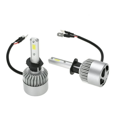 - Car Headlights Kit for H1 S2 500W 80000LM 6000K White led headlights Bulbs Pair HID