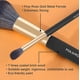 thumbnail image 4 of Brochas De Maquillaje Profesional,set 10 Con Estuche Modelo Negro, 4 of 4