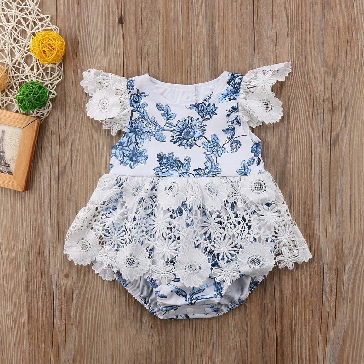 baby blue floral jumpsuit