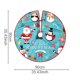 thumbnail image 3 of Faldón para árbol de Navidad, cojín para la base del árbol de Navidad, adornos navideños artificiales con decoraciones festivas para fiestas navideñas, 3 of 6